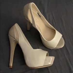 Aldo nude heels size 35